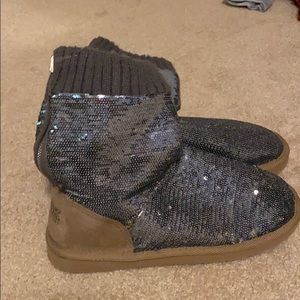 Sparkly boots